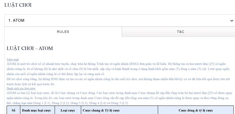 Hướng Dẫn Tham Gia Quay Số Atom Tại RikBet Cực Kỳ Hiệu Quả Cho Mọi Game Thủ