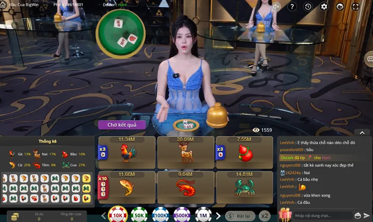 Hướng Dẫn Chinh Phục Bàn Chơi Bầu Cua Live Tại RikBet Cực Kỳ Hấp Dẫn