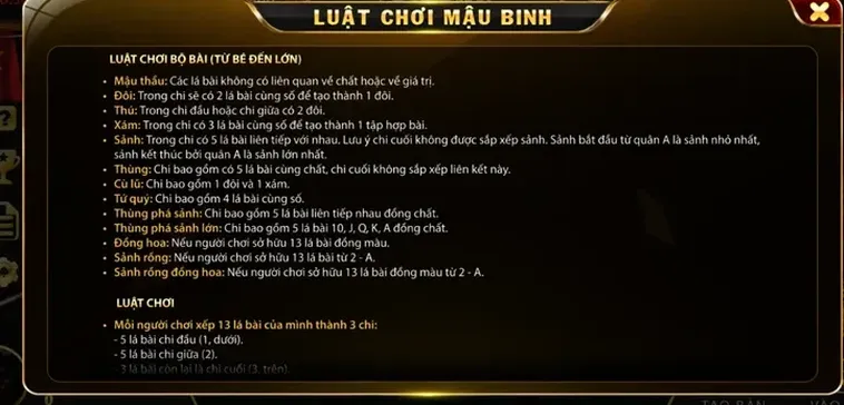 Mậu Binh Tại RikBet Đẳng Cấp Sòng Bài Thượng Lưu Hàng Đầu Việt Nam