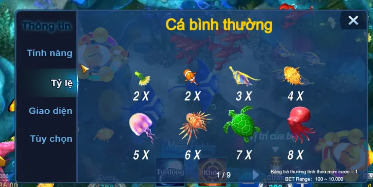 Hệ Số Cá Tại Bắn Cá Mega Fishing RikBet Trải Nghiệm Săn Cá Đỉnh Cao Với Jackpot Khủng
