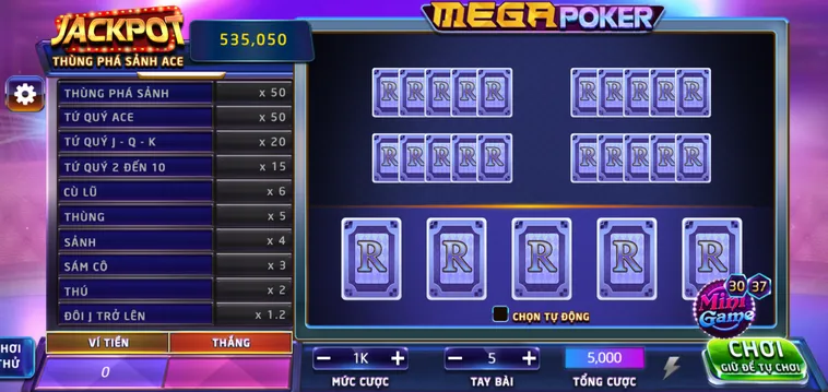 Mega Poker Tại RikBet Sân Chơi Đỉnh Cao Cho Những Cao Thủ Đấu Trí