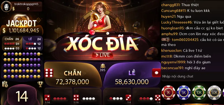 Xóc Đĩa Live Tại RikBet Trải Nghiệm Cá Cược Đỉnh Cao Cùng Dealer Xinh Đẹp
