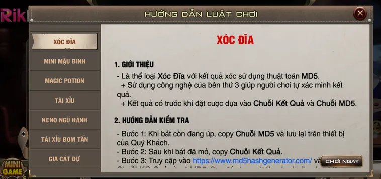 Quay Số Xóc Đĩa Max Tại RikBet Trải Nghiệm Đỉnh Cao Sòng Bài Chuyên Nghiệp